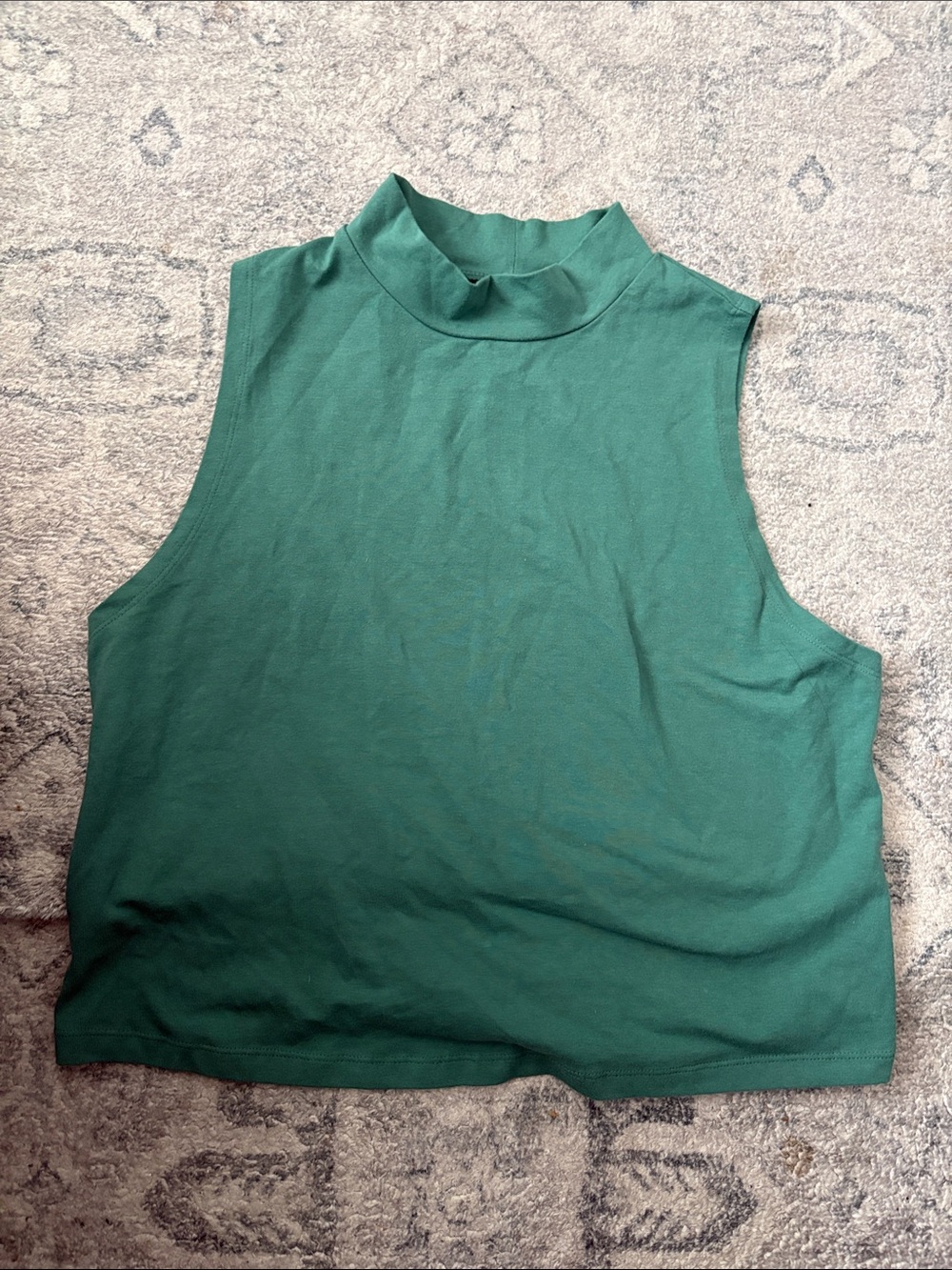 wild fable Sleeveless Mock Neck Tank Top - Green